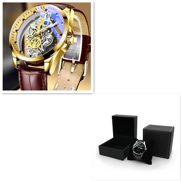 Luxury Skeleton Automatic Watch