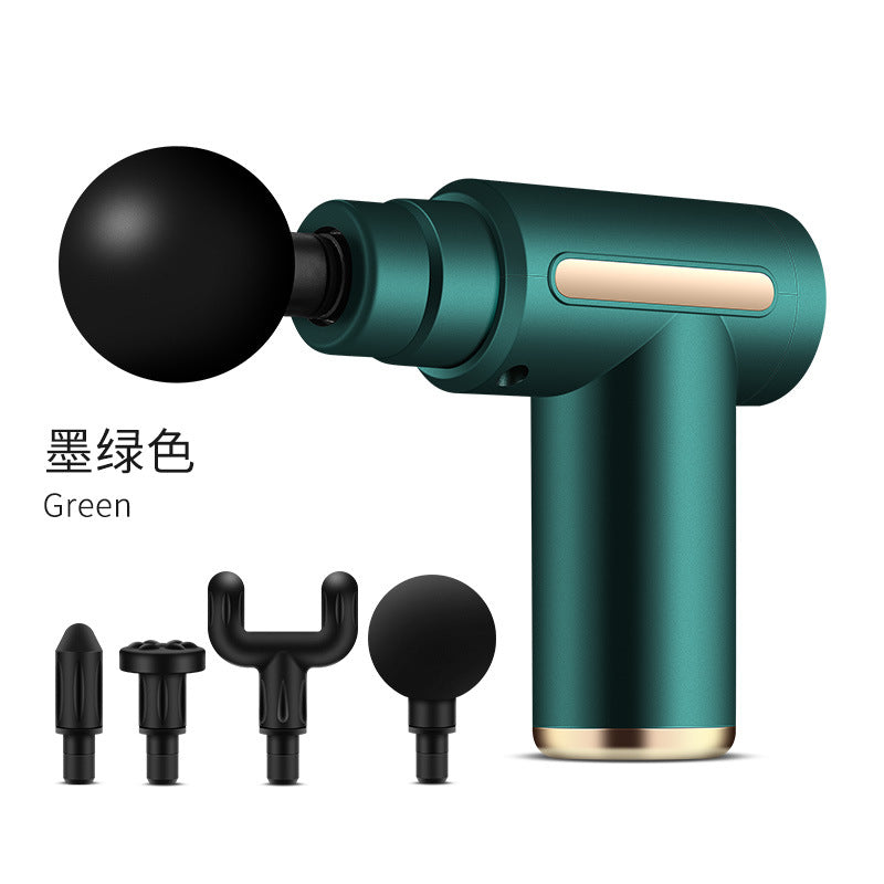 Cross border portable mini muscle relaxation electric massager small ladies mini massage gun 720 fascia gun