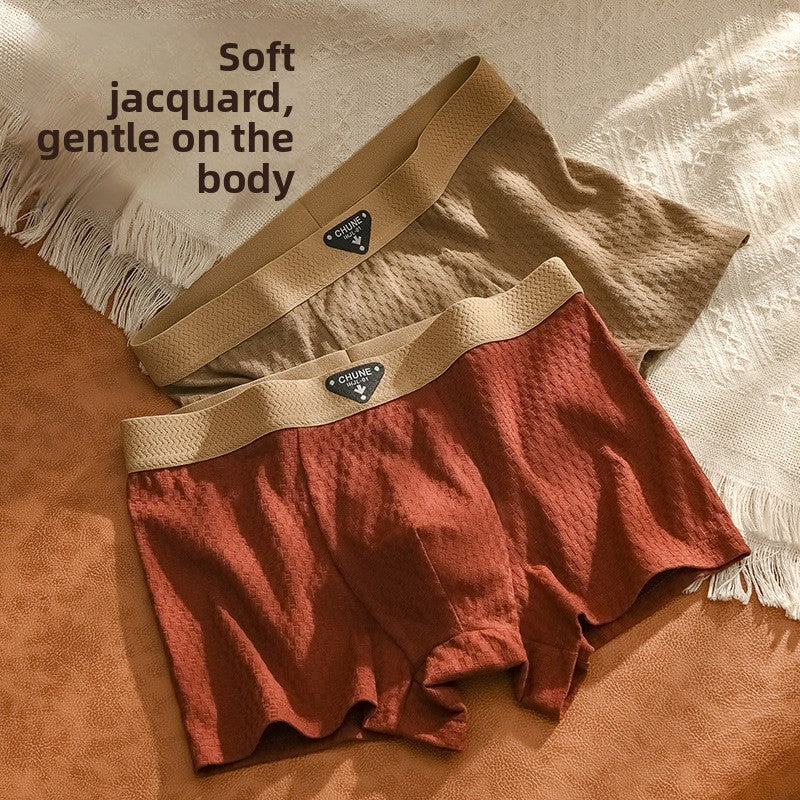 Mens Pure Cotton Boxer Briefs