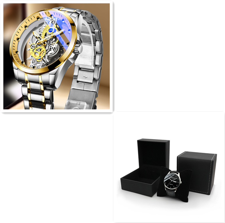 Luxury Skeleton Automatic Watch