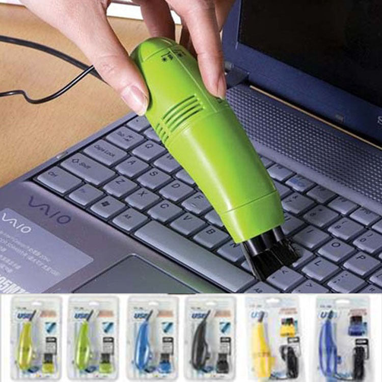 Computer Cleaner Dust Removal Brush, Laptop USB Vacuum Cleaner