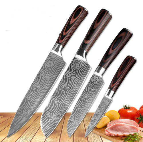 Premium Stainless Steel Kitchen Knife Set