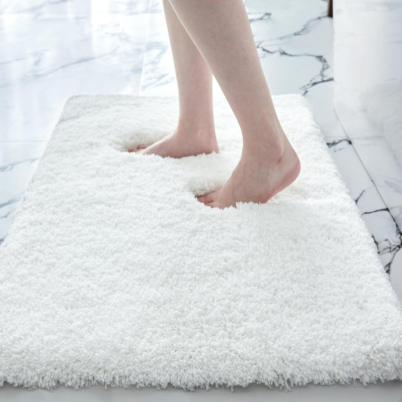 Plush Absorbent Non-Slip Bathroom Mat