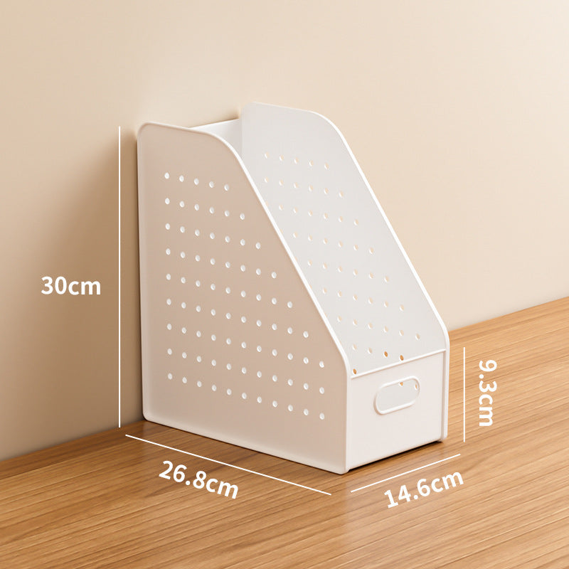 Desktop Perforated Board Storage Basket Organizer