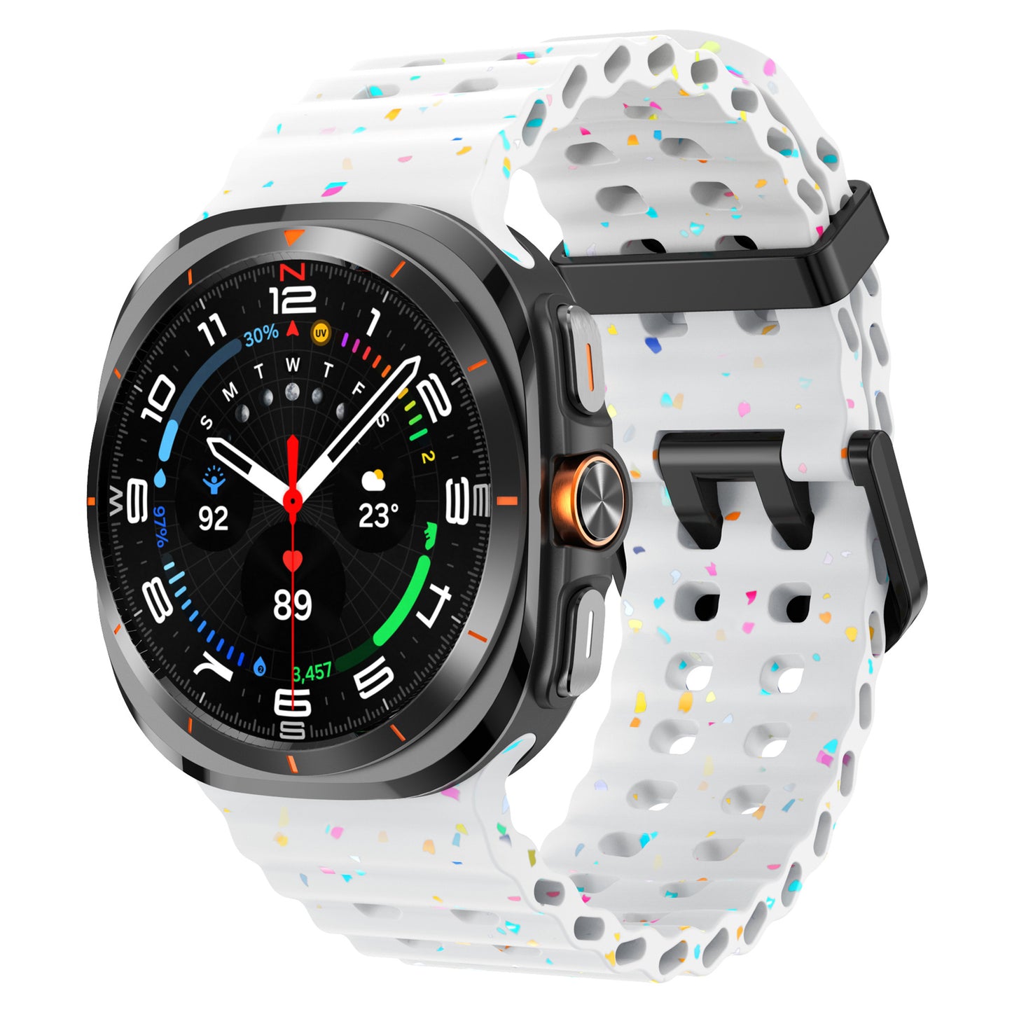Samsung Galaxy Watch Ultra 47mm Silicone Sport Strap
