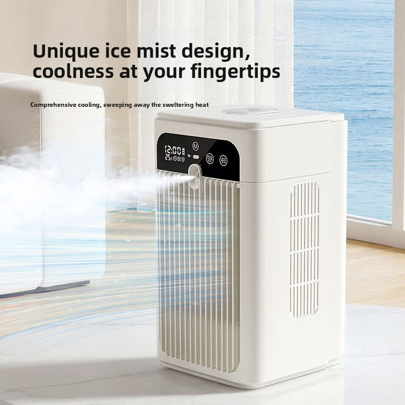 USB Portable Mini Air Cooler with Mist Spray Function
