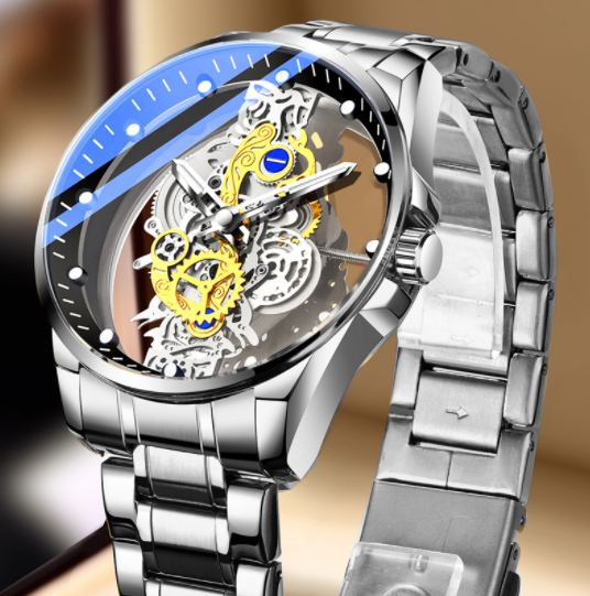 Luxury Skeleton Automatic Watch