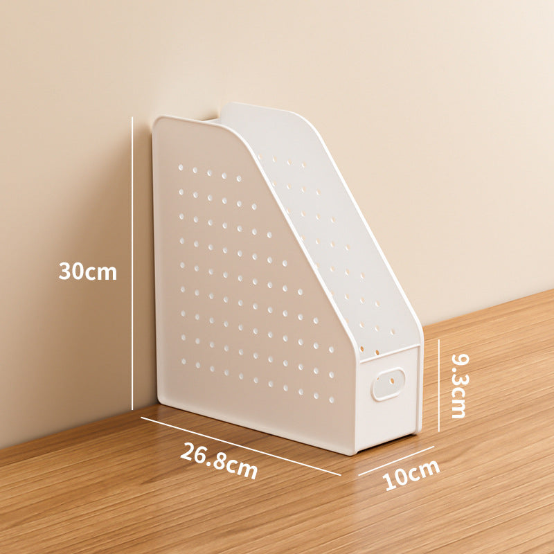 Desktop Perforated Board Storage Basket Organizer