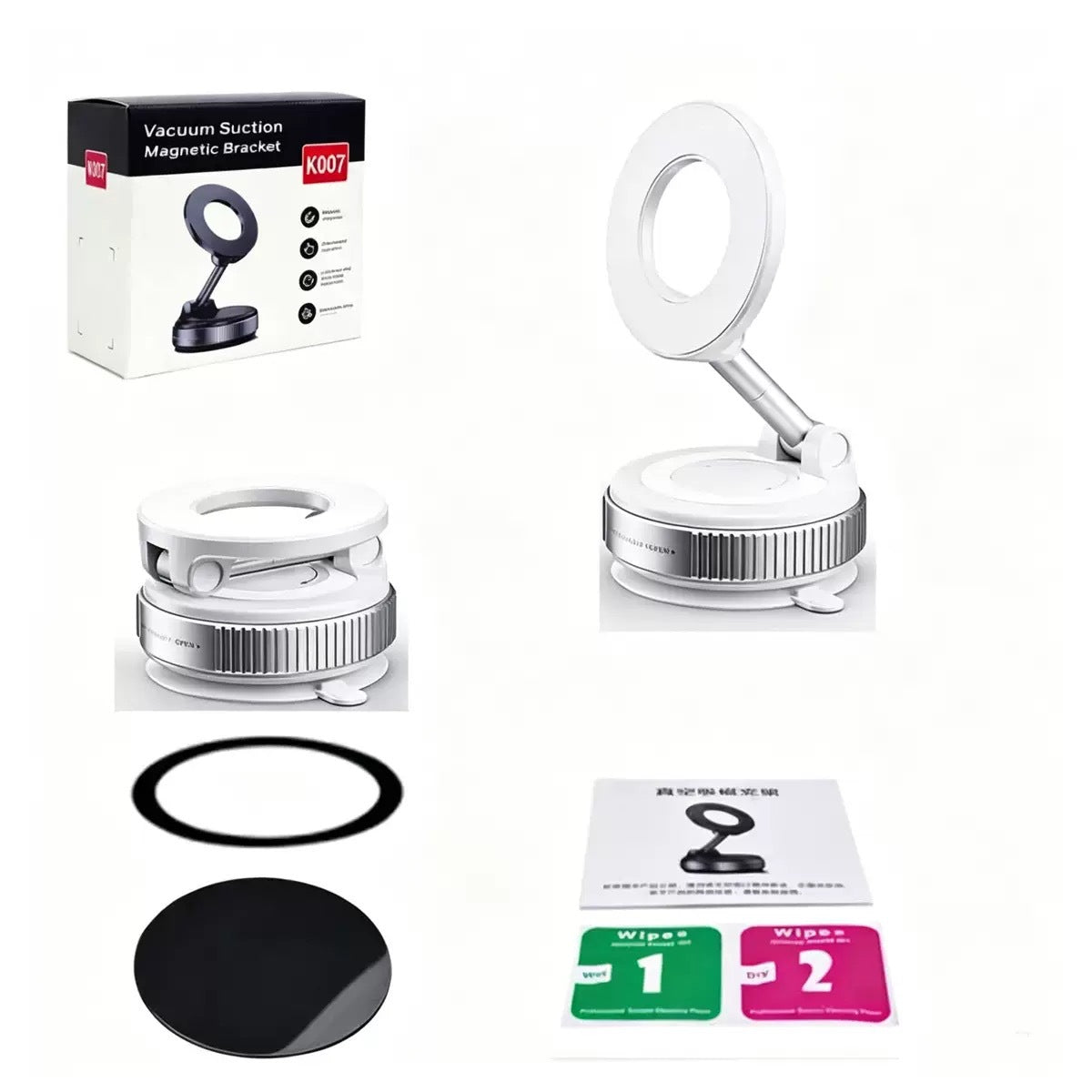 Magnetic Car Phone Holder Suction Mount