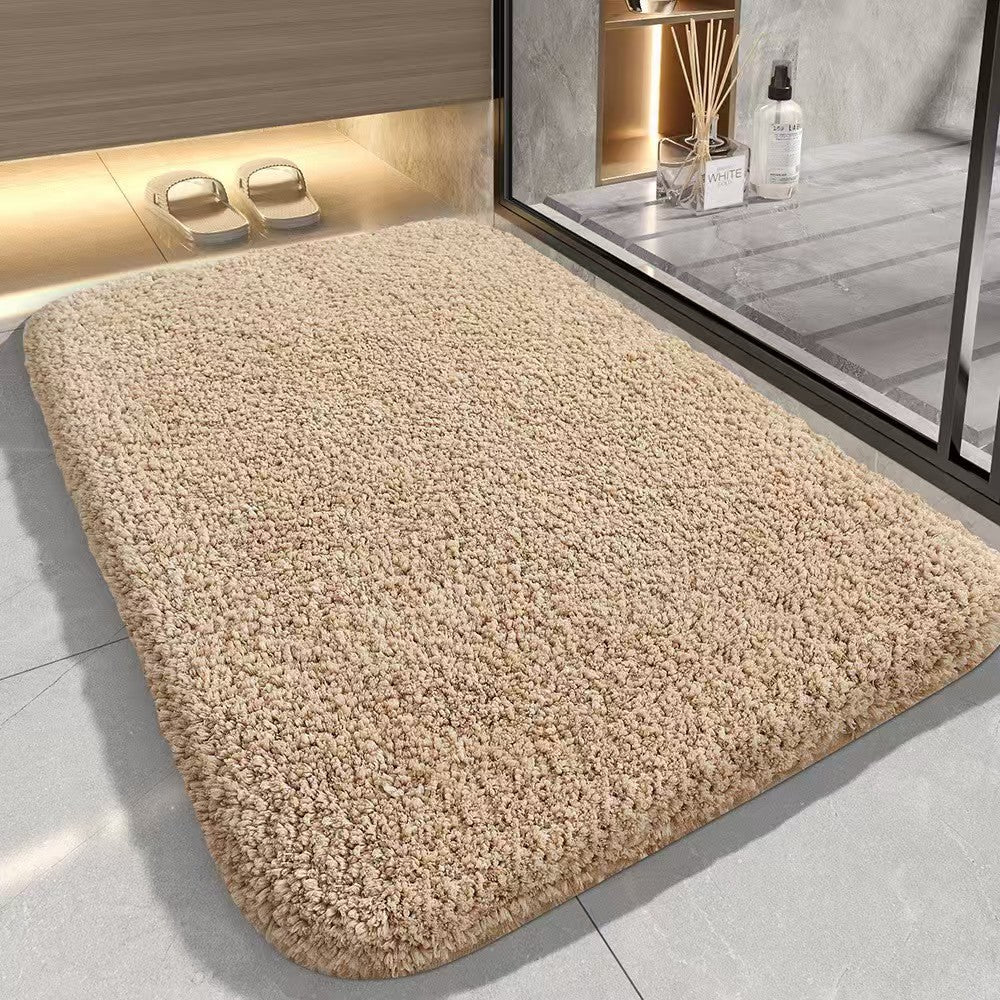 Plush Absorbent Non-Slip Bathroom Mat