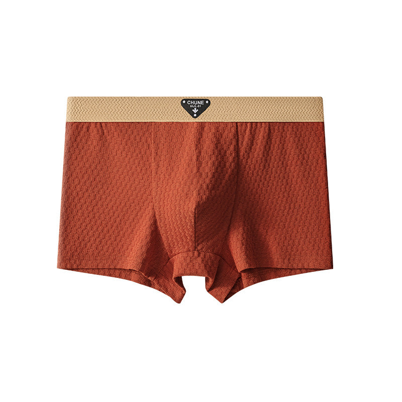 Mens Pure Cotton Boxer Briefs