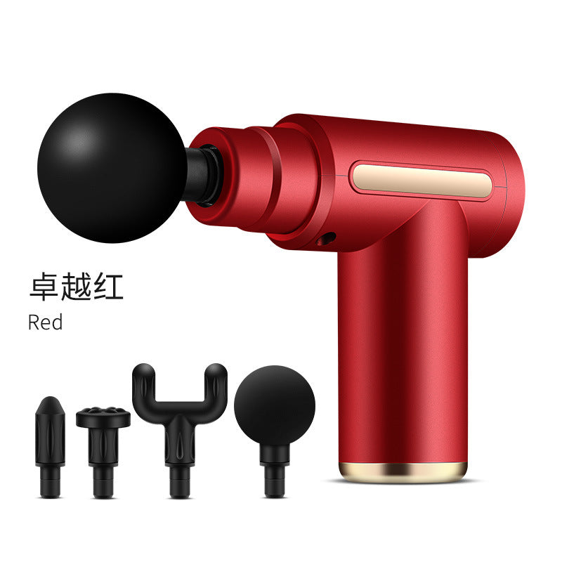 Cross border portable mini muscle relaxation electric massager small ladies mini massage gun 720 fascia gun