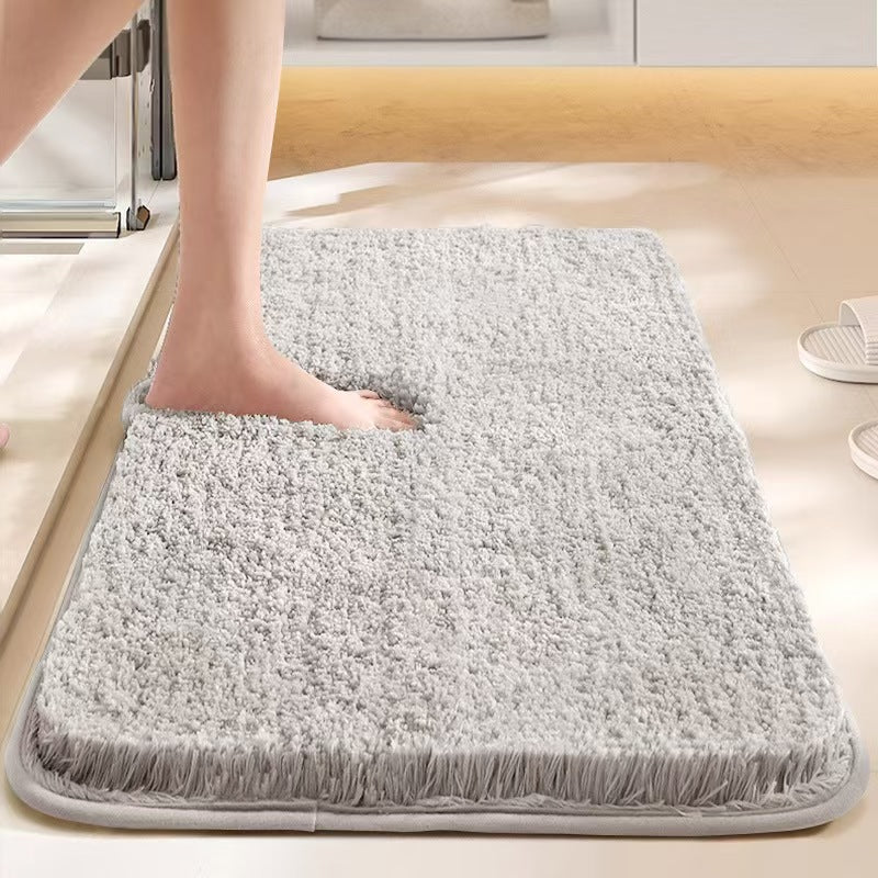 Plush Absorbent Non-Slip Bathroom Mat